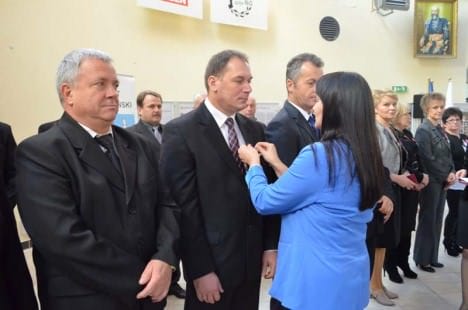 Konferencja w Bóbrce, 15-lecie istnienia samorządów powiatowych