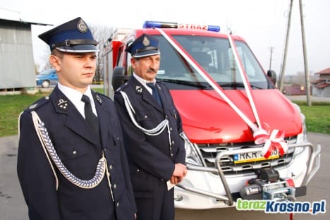 OSP Chorkówka ma oficjalnie nowy wóz strażacki