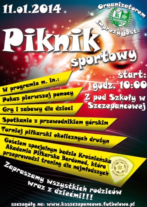 Piknik sportowy w Szczepańcowej