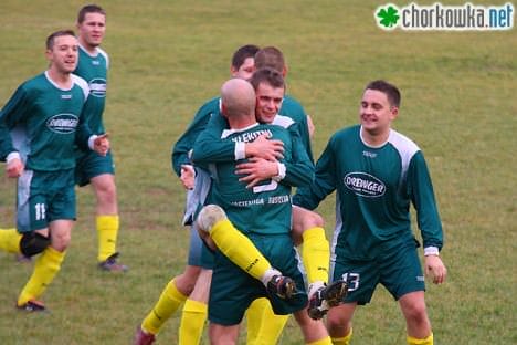 Z meczu Nafta Chorkówka - Błękitni Jasienica (07.11.2010)