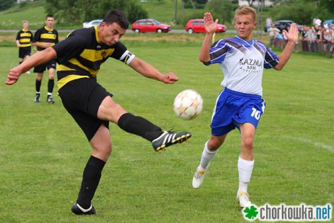 Z meczu Polonia Kopytowa - Maraton Tarnowiec (06.07.2010)