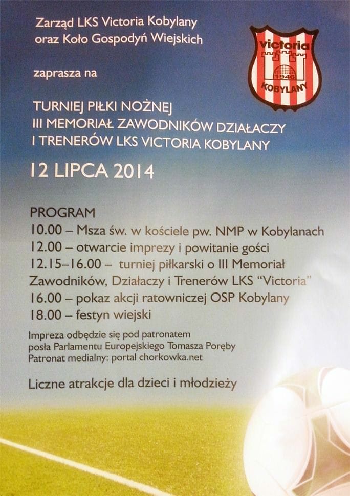 Turniej Piłki Nożnej... - zaproszenie