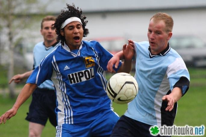 Z meczu sparingowego Jasiołka Świerzowa Polska - Nafta Jedlicze (21.04.2010)