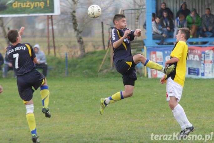 Tęcza Zręcin - Wisłoka Nowy Żmigród 1:0