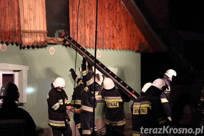 Pożar domu w Kopytowej