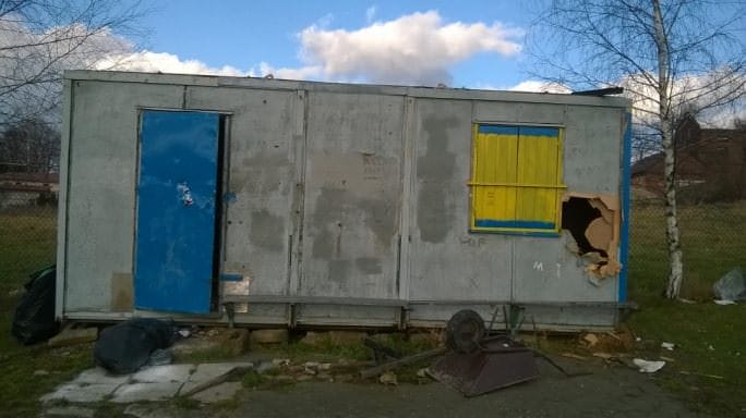 Włamanie do budynku gospodarczego Tęczy