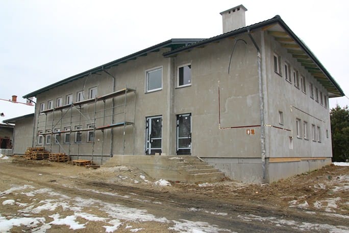 Trwa budowa Domu Ludowego w Żeglcach