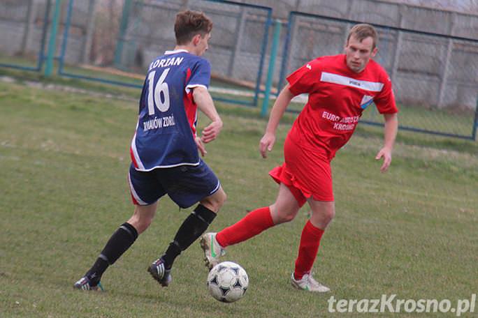 Fotorelacja z Rymanowa: Florian Rymanów Zdrój - Błękitni Żeglce