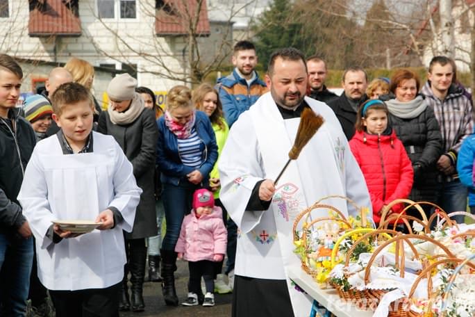 Święcenie pokarmów w Świerzowej Polskiej