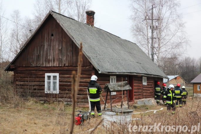 Ktoś podpalił drewniany dom w Poraju