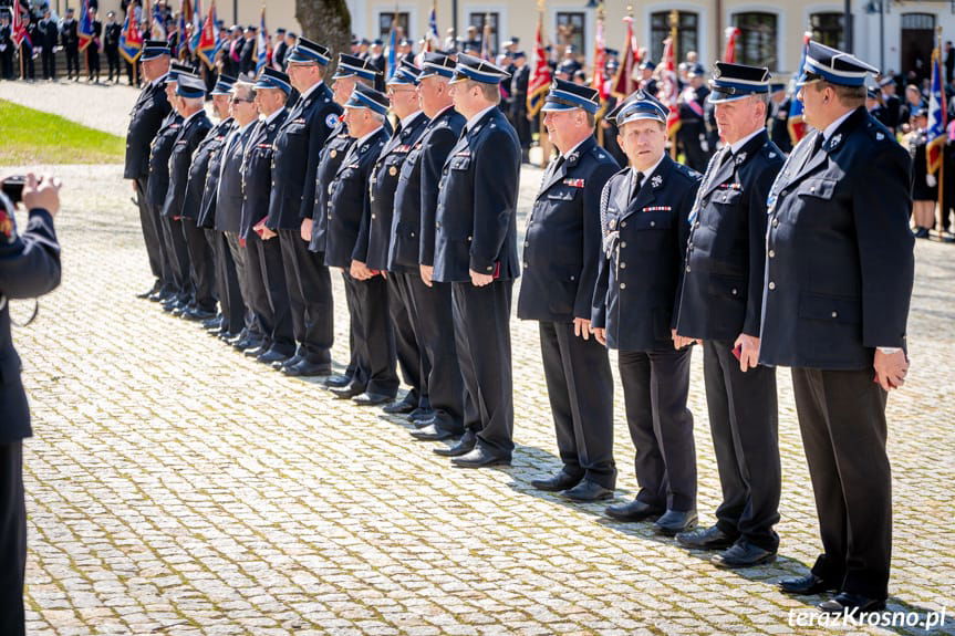 Wojewódzkie Obchody Dnia Strażaka 2022 w Kalwarii Pacławskiej