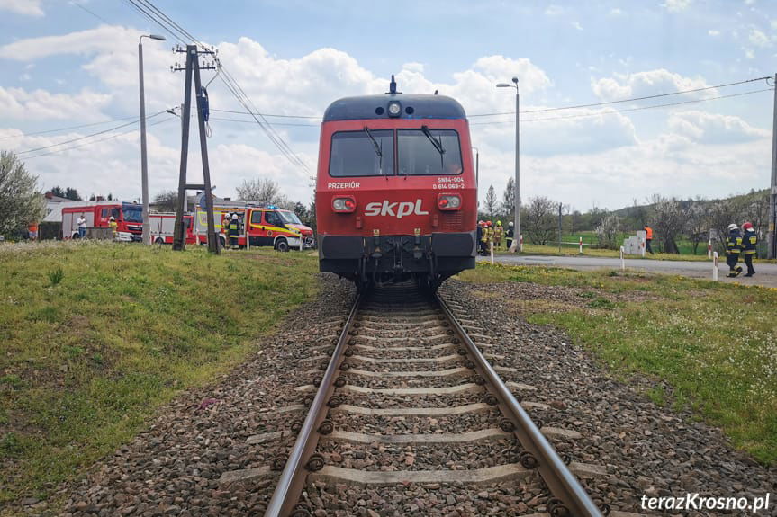 Wypadek pociągu w Jedliczu