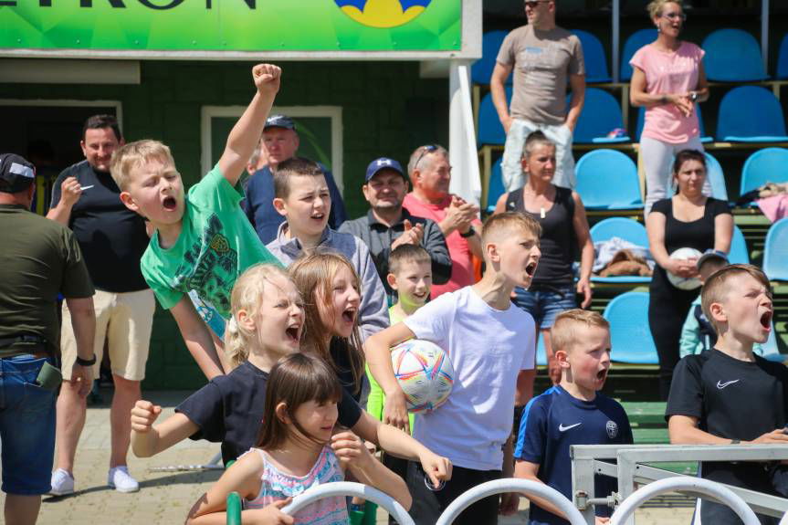 Z meczu Zamczysko Odrzykoń - Ostoja Kołaczyce