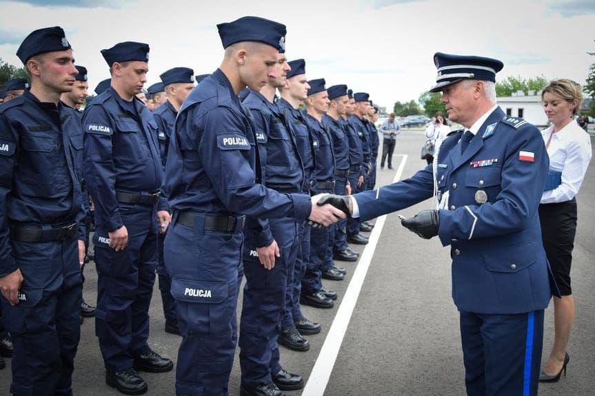 Ślubowanie policjantów w Rzeszowie