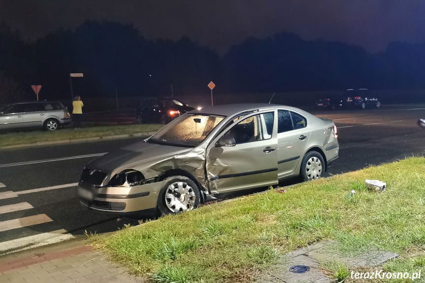 kolizja w Krośnie