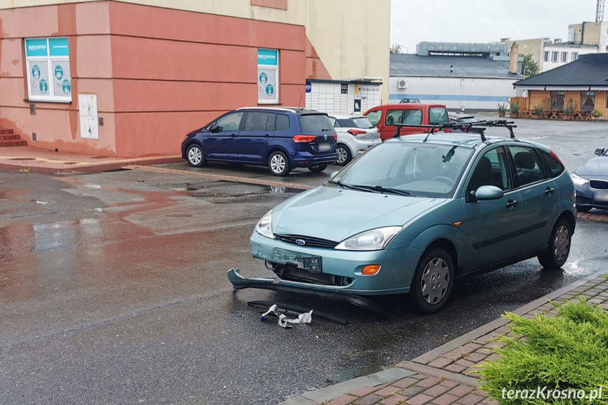 Kolizja na Czajkowskiego w Krośnie