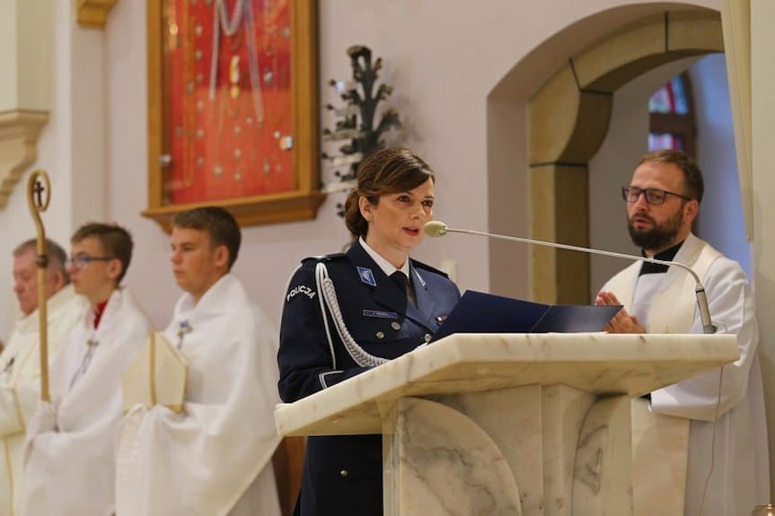 Święto patrona Polskiej Policji w Miejscu Piastowym