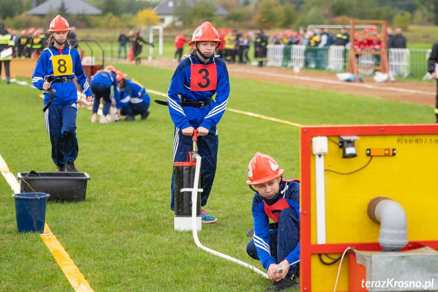 XI zawody sportowo - pożarnicze młodzieżowych drużyn pożarniczych w Odrzykoniu