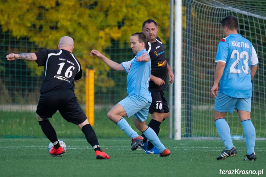 Z meczu Błękitni Żeglce - Nurt Polok