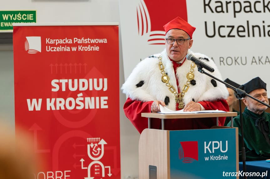 Inauguracja roku akademickiego w KPU w Krośnie