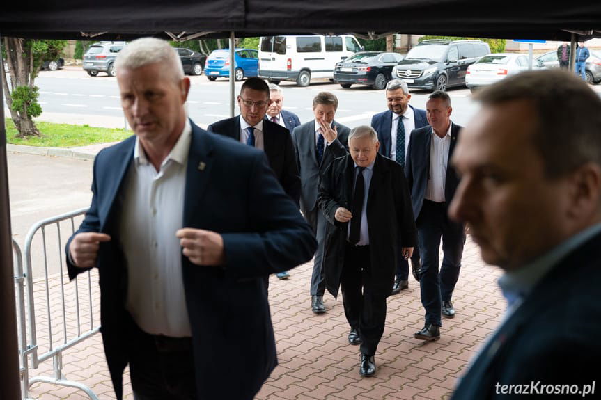 Jarosław Kaczyński w Jedliczu