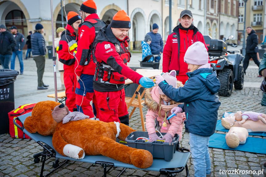 Jarmark Bożonarodzeniowy na rynku w Krośnie
