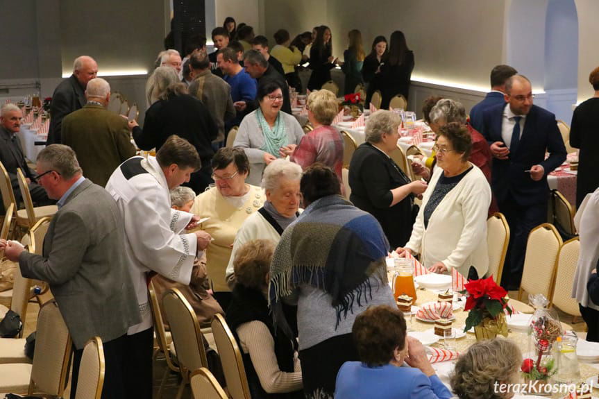 Wigilia dla osób starszych i samotnych w Krościenku Wyżnym