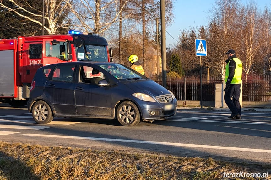 Potrącenie w Rymanowie