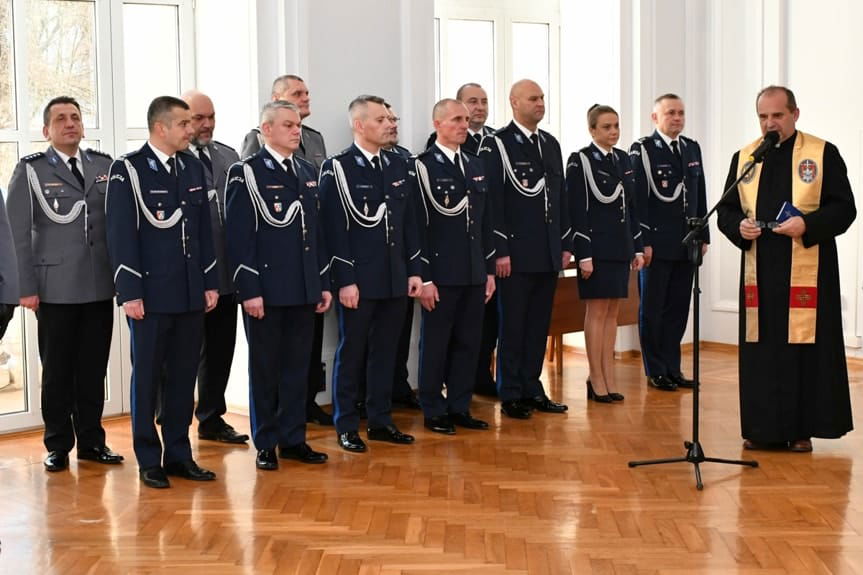 Ślubowanie policjantów w Rzeszowie