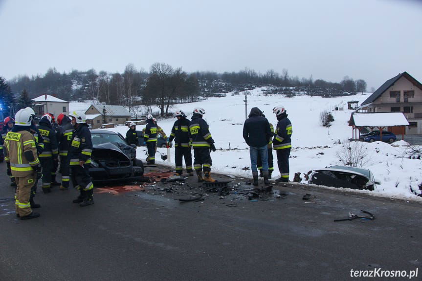 Wypadek w Jaśliskach