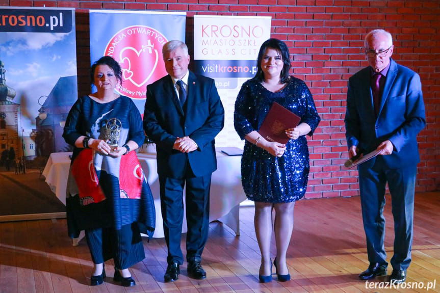 Wręczenie podziękowań