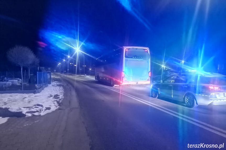 Nietrzeźwy wiózł autokarem pasażerów