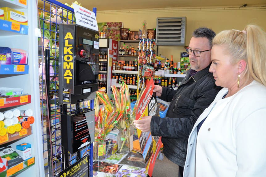 Alkomat stacjonarny w gminie Miejsce Piastowe