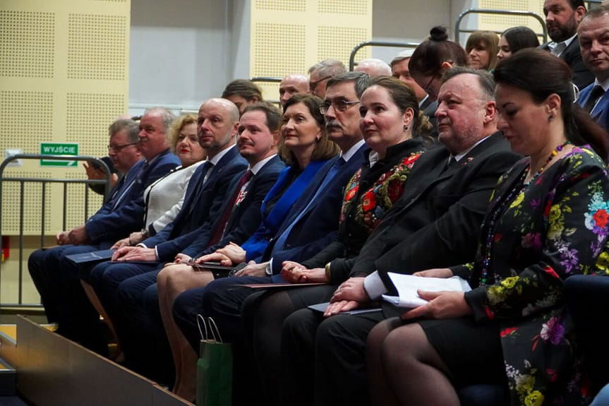 Uczestnicy uroczystości