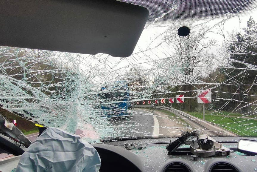 Wypadek na DK 19 w Wyżnem