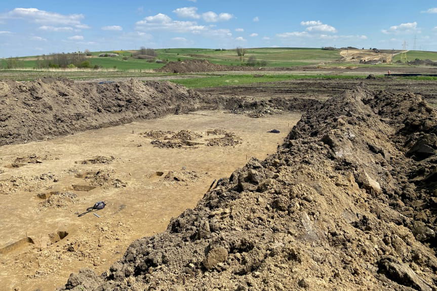 Archeolodzy na budowie S19 Krosno - Miejsce Piastowe