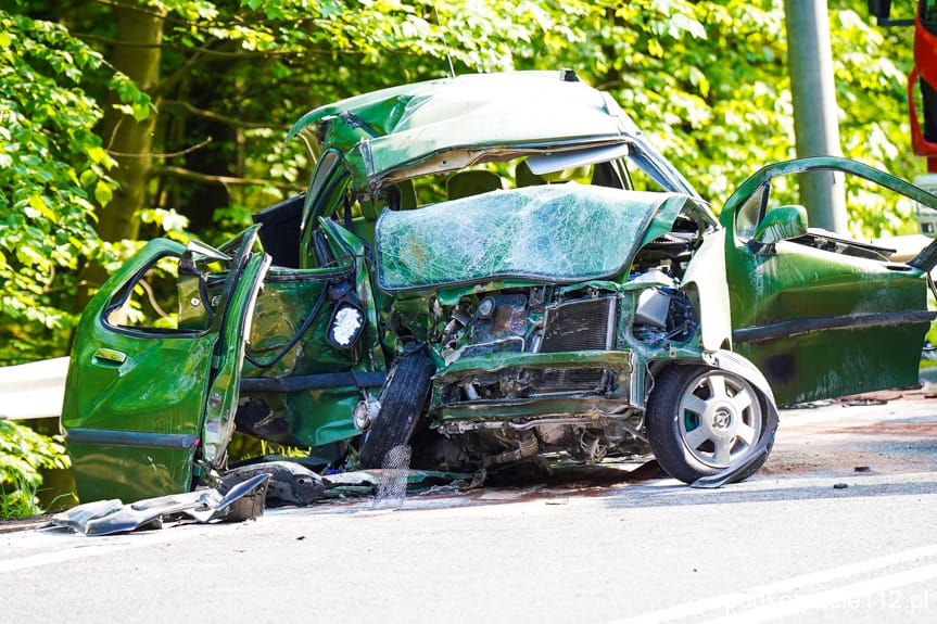 Wypadek w Niebylcu na DK19, 7 osób rannych