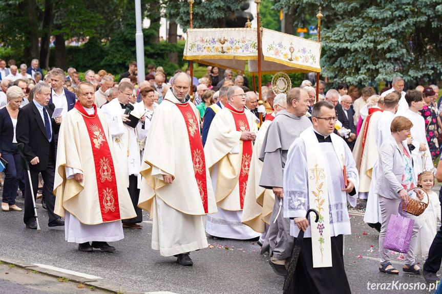 Procesja Bożego Ciała w Krośnie 2023