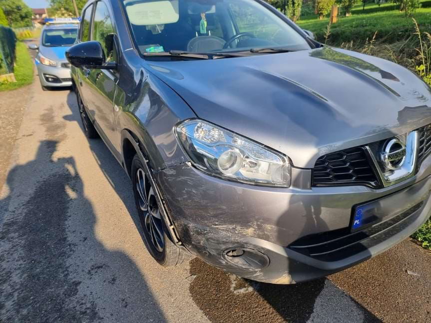 wypadek w Humniskach