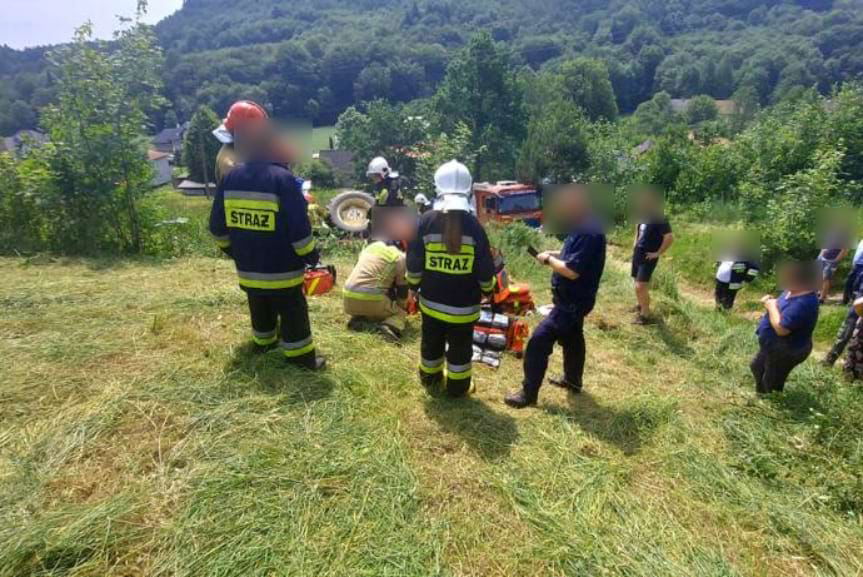 wypadek w Woli Jasienickiej