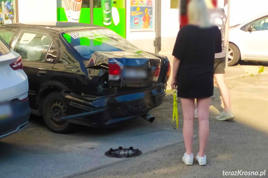 Zderzenie przy placu Monte Cassino w Krośnie