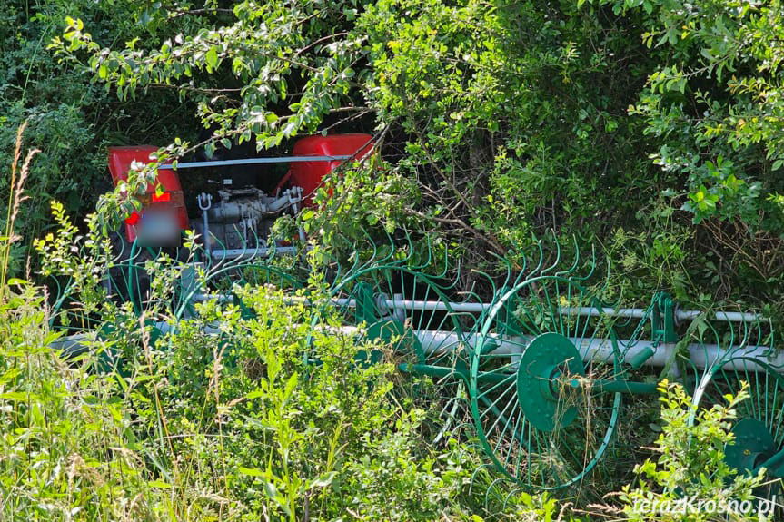 wypadek w Łękach Dukielskich