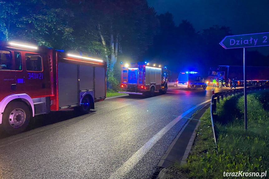 Wypadek w Woli Komborskiej