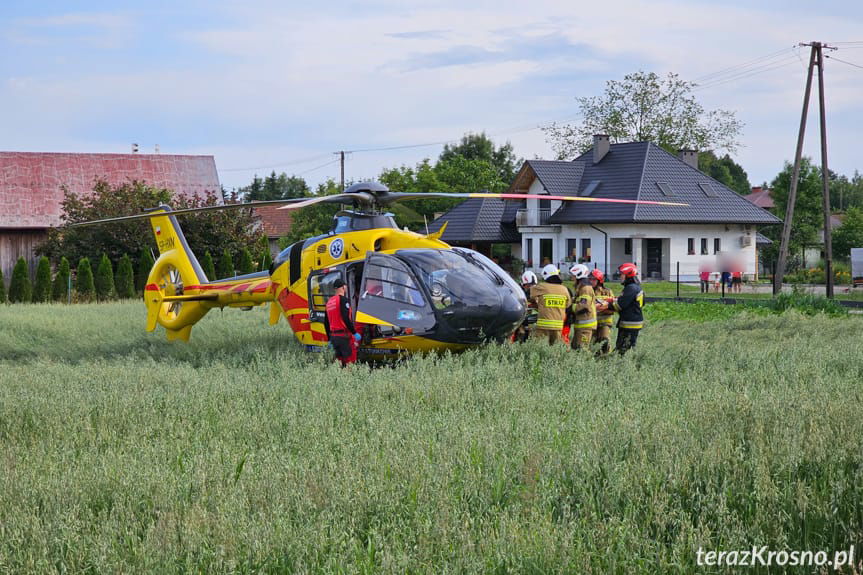 wypadek w Przybówce