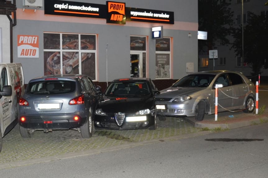 Nocny pościg za pijanym kierowcą