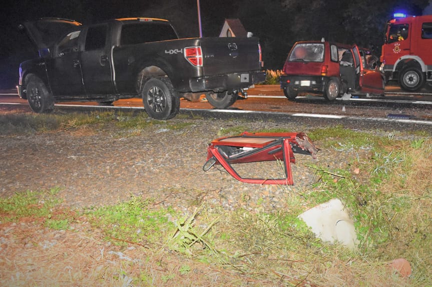 Poważny wypadek w Gługiem. Poszkodowany 89-latek