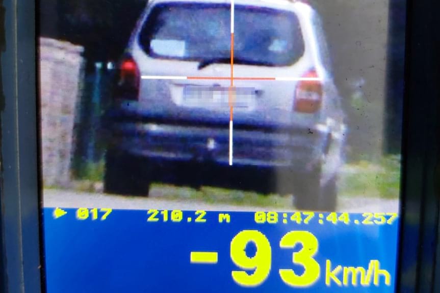 Na "podwójnym gazie" przekroczył prędkość