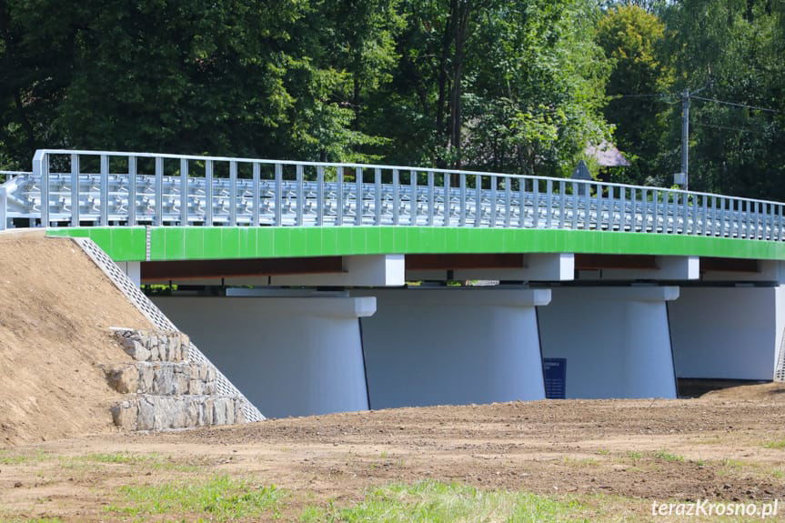 W Łączkach Jagiellońskich otwarto most po przebudowie