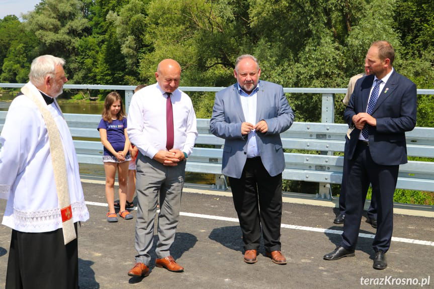 W Łączkach Jagiellońskich otwarto most po przebudowie