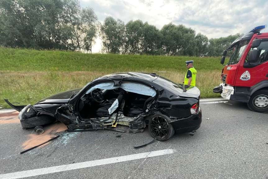 Poważny wypadek w Tarnobrzegu